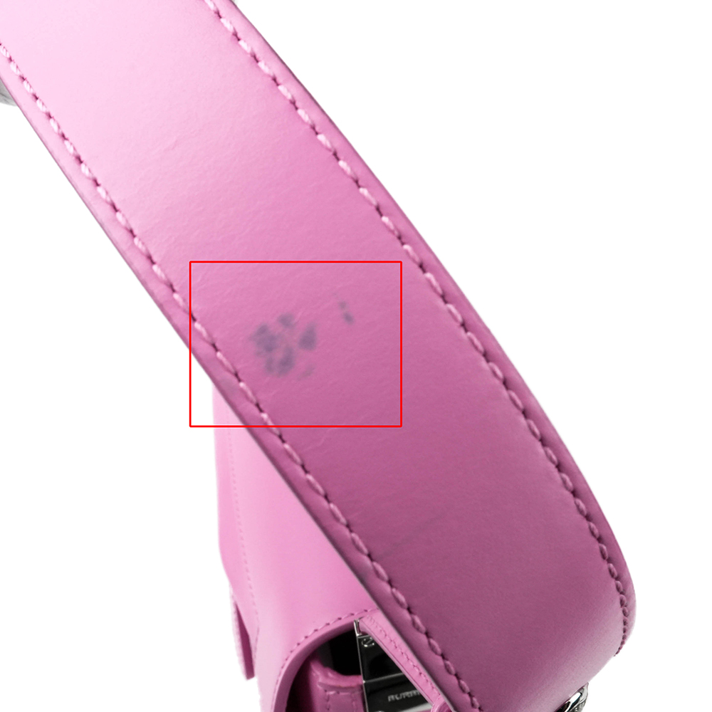 BURBERRY Burberry Small Olympia 櫻草粉 小牛皮肩背半月包 | Small Leather Olympia Bag - 25